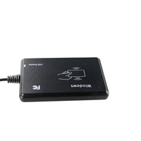 LIF RD07A Lector de Tarjetas Inteligentes con Precio de Fábrica, ISO 14443A NFC RFID IC 13.56MHz ABS USB para Windows/Linux/Android Tablet Desktop