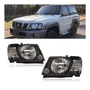 Accesorios de iluminación automotriz compatibles con los faros delanteros del Nissan Patrol Y61 de 2004-2009 (faros delanteros semi-negros Y61). - Product Image 4