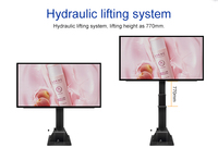 Affiche publicitaire à écran LED P6, double face ou simple face, avec levage hydraulique, panneau d'affichage LED extérieur sur pied