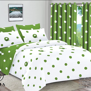 Afrika Markt Hochwertige Baumwolle Bettwäsche Bettwäsche 6 Stück Bettwäsche Set Flach bettwäsche Set mit Vorhängen Kissen bezug Blatt - Product Image 1