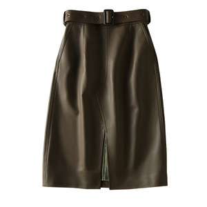 Gonna donna donna donna donna donna in pelle corta Mini matita alta a vita alta per donna <span class=keywords><strong>Micro</strong></span> ufficio cerniera gonna elegante Midi - Product Image 5