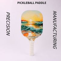 Surface en Graphite personnalisée légère en fibre de verre Toray 11mm 2 raquettes 4 pagaies de pickleball avec sac portable