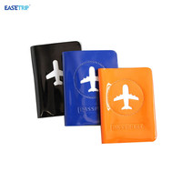 Porte-passeport en PVC avec sublimation personnalisée en gros Portefeuille Porte-cartes de voyage personnalisé