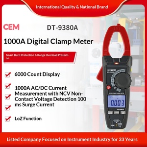 Cem công nghiệp kỹ thuật số đa chức năng chuyên nghiệp thợ điện chính xác cao kẹp mét DT-9382 Trung Quốc Đại Lục - Product Image 4