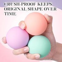 Pelota de Silicona para Fitness y Lacrosse, Liberación Miofascial, para Puntos de Gatillo, Relajación Muscular Profunda para Músculos Adoloridos y Hombros