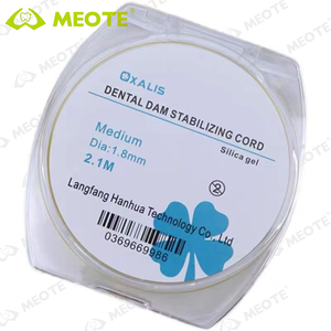 Foshan meite Material Dental línea de cuña 2,1 longitud cuñas elásticas rollos abrazadera presa de goma Dental cordón estabilizador de presa Dental - Product Image 5