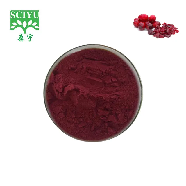 Bubuk Ekstrak Cranberry Proanthocyanidins 10%-50% Massal