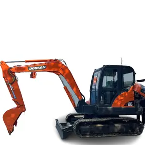 รถขุดขนาดเล็ก Doosan DX60 DX60-9c เครื่องขุดตีนตะขาบใช้รถขุดที่มีคุณภาพสูงและราคาถูกในการขาย