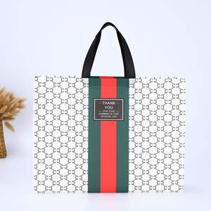 Bolsas de mano no tejidas ecológicas promocionales Lona Mediana Reutilizable Impresión de logotipo personalizado Nuevo diseño Laminado PP Bolsa de compras - Product Image 3