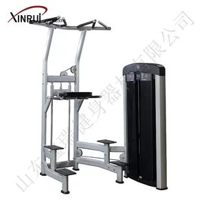 Pull Up Station Assisted Chin Dip Training Weight Assisted Dip And Chin Up Gym Fitness Equipment