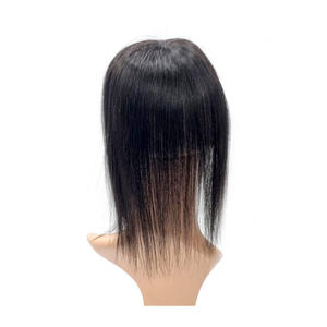 Peluca de cabello humano coreano premium hecha a mano en Corea (9x10) - 12 pulgadas, calidad de salón, textura lisa y natural. - Product Image 5