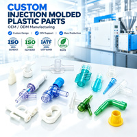 Pièces en plastique moulées par injection sur mesure en nylon, ABS, PVC, PA6, PA66, TPE, TPU, PP, PS, pièces en plastique médical moulées par injection OEM