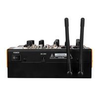 Amplificateur de puissance audio Xtuga LMX6 99 DSP 60w*2 avec 2 microphones sans fil portatifs