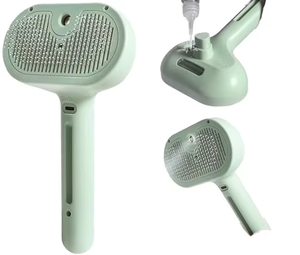 Yeni Pet sprey fırça temizleme fırçası bir anahtar saç kaldırmak Pet bakım masaj dökülme araçları Pet ürünleri - Product Image 2