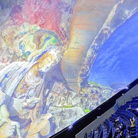 Seeball-Écran de projection dôme acoustiquement transparent de 30m, cinéma à dôme étoilé immersif 3D à œil nu pour grand hall d'exposition