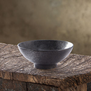 Tazones de Ramen Negros Vintage de FENN Japan, Tazones de Fideos Coreanos de Porcelana Personalizados, Tazones de Cerámica para Ensaladas para el Hogar y la Cocina - Product Image 6