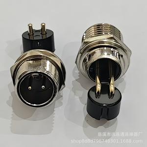 Connecteur à broches courbées Gx12, en alliage de zinc, plaqué or, connecteur d'aviation en cuivre pour l'ingénierie électrique, soudage de circuits imprimés - Product Image 5