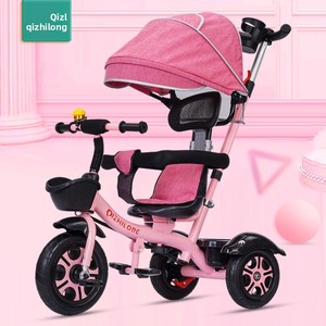 Carrito de Pedales para Niños, <span class=keywords><strong>Triciclo</strong></span>, Bicicleta para Bebés de 1 a 3 Años, Cochecito Ligero de Metal para Exteriores, Disponible al por Mayor - Product Image 3