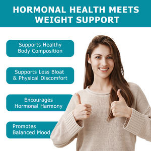 Cápsulas para el Equilibrio Hormonal al por Mayor OEM, Extracto de Pimienta de Cayena, Apoya el Metabolismo Saludable, Ayuda a Equilibrar las Hormonas para Mujeres - Product Image 4