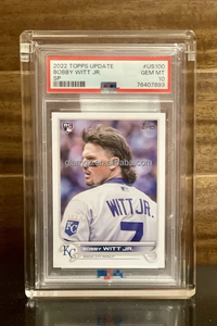 UV bảo vệ hiển thị từ nắp rõ ràng cgc BGS <span class=keywords><strong>Acrylic</strong></span> phân loại thẻ slab trường hợp - Product Image 4