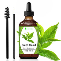 Huile de graines de thé vert pure, naturelle, pressée à froid, huile végétale de base idéale pour les formules cosmétiques personnelles, les savons, les lotions et les crèmes