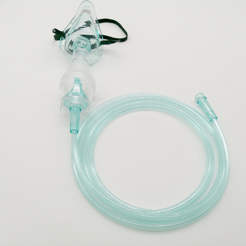 Oxyaider Pediatric Nebulizer Mask Non Toxic PVC Material With Tubing And Chamber