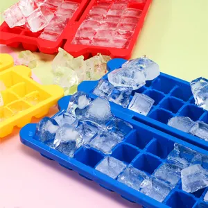 Die Sanitär-Eis schale für Gefrier schrank, Easy Cleaning-Eiswürfel hersteller Forms chale 54 Eiswürfel