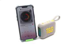 ลำโพงพกพาสำหรับใช้งานกลางแจ้ง TG-445MINI 5W รองรับ USB ผ้ากันน้ำ เสียงสเตอริโอ ซับวูฟเฟอร์ขนาดเล็ก - Product Image 3