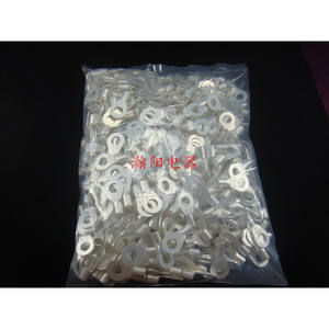 Borne annulaire Han Yi OT10-8 en cuivre 10 AWG pour câbles de connexion en électronique et en ingénierie électrique - Product Image 1