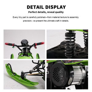 Sled électrique à chenilles tout-terrain, véhicule de plage, moto à chenilles tout-terrain pour la neige/la glace, <span class=keywords><strong>snowboard</strong></span>, véhicule de ski électrique - Product Image 6