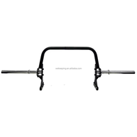 Caractéristiques uniques Barre de piège ouverte d'haltérophilie sans hauteur Hex Deadlift Bar Barre de piège d'haltères d'haltérophilie pour la salle de sport
