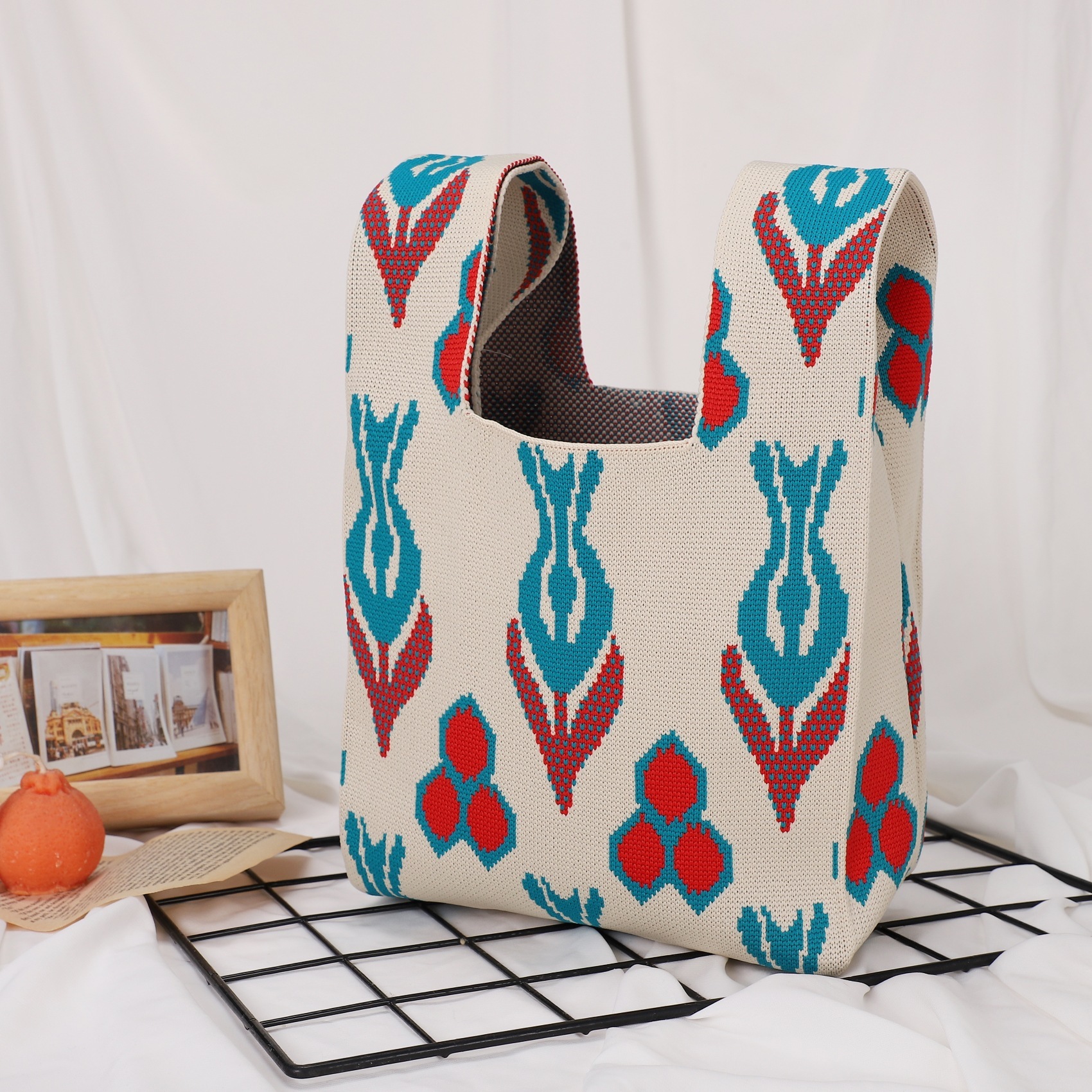 Petit sac Arrowfish rouge lac bleu