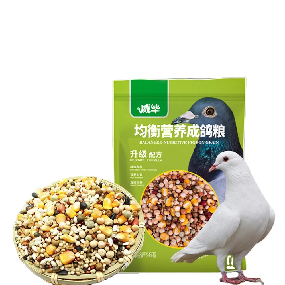 High Quality Natural Cereals Balanced Adult Pigeon Food Racing Dove Corn Seed Mix Pigeon Feed