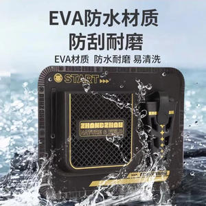 Bolsa Lateral para Caja de Pesca Zilong EVA, Universal, Sin Perforaciones, Negra, Bolsillo de Almacenamiento Multiusos para Equipo de Pesca - Product Image 5