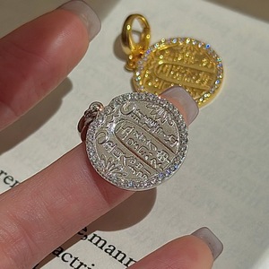 จี้เงินแท้ S925 รูปเทพเจ้าแห่งโชคลาภ 5 ช่อง ดีไซน์เฉพาะตัว พร้อมสไตล์วินเทจเรียบง่ายทันสมัย สำหรับงานเฉลิมฉลองปีใหม่ - Product Image 4