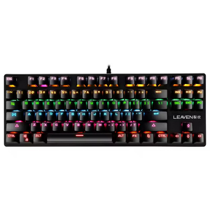 Punk Mechanical Keyboard 87 <b>Keys</b> Game Competition Office Notebook Professional Keyboard - Product Image 1