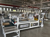 Machine semi automatique de Gluer de dossier de carton ondulé