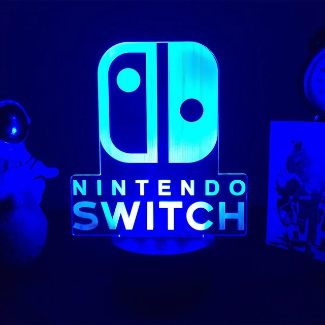 Game Atmosphere Light 3D Night Light Game for Game Player Gift Gaming Room
