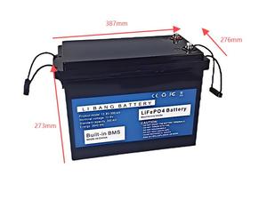 Batería LiFePO4 de 12.8V 300Ah 3.84kWh 4S1P con Carga de 200A y Descarga de 100A para Sistema Solar, RV, Marino, Carrito de Golf - Product Image 3