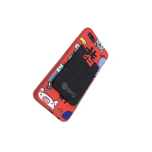 Custom Strong Sticky Silicone Phone Card Holder <b>Smart</b> Wallet Promotional & Business Gift Product - Product Image 5