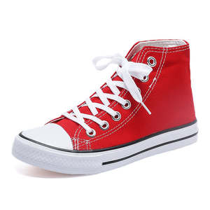 รองเท้าผ้าใบหุ้มข้อสูง สไตล์ลำลอง ทันสมัย ระบายอากาศได้ดี กันลื่น เหมาะสำหรับฤดูใบไม้ร่วง ฤดูร้อน ฤดูหนาว เดินสบายๆ-แฟชั่นคลาสสิก ขายส่ง - Product Image 5