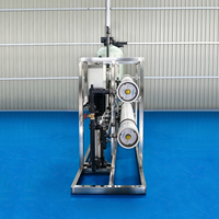 Machine de purification d'eau solaire 4m³/h, système d'osmose inverse pour usage en construction, dessalement d'eau de puits, membrane RO