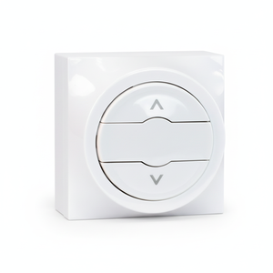 DUNE Interrupteur de volet roulant blanc à 3 positions pour la maison et le bureau - Product Image 1