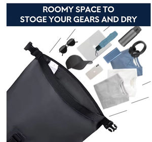 <span class=keywords><strong>Mochila</strong></span> Impermeable de PVC de 20L con Logotipo Personalizado Fu Hong, <span class=keywords><strong>Mochila</strong></span> Unisex de Moda con Cierre Enrollable, Fácil de Usar, para Senderismo y Escalada - Product Image 5