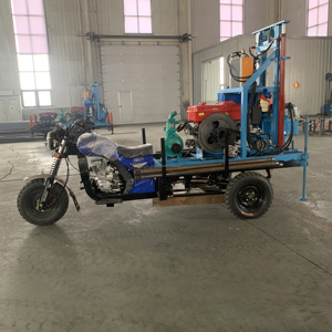 Thủy lực 200m cũng khoan máy gắn khoan Giá xe tải DIESEL nước giếng khoan Giàn Khoan để bán - Product Image 4