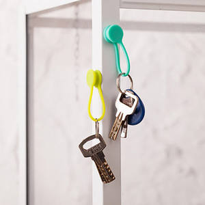 Enrouleur de câble magnétique en silicone pour écouteurs, organisateur de câbles, support magnétique pour écouteurs, enrouleur de câbles, clips de rangement L0323/1 - Product Image 6