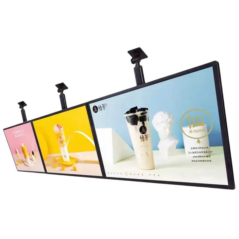 カスタムLedポスターフレームシネマとレストラン広告ライトボックスアルミフレーム強化ガラスライトボックスLedスリムライトボックス