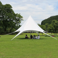 Tente de Toile Personnalisée pour Événements Extérieurs, Bâche de Protection Spider Lone Star pour Camping et Protection Contre la Pluie