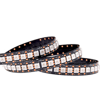 Bande LED programmable GS8208 RVB 12V 144 LED, largeur PCB 12 mm, durée de vie 50 000 heures, sans scintillement, pour discothèque