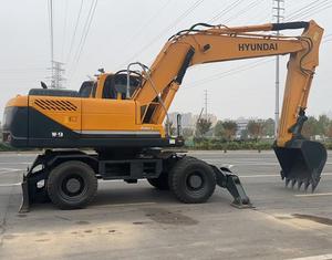 รถขุดไฮดรอลิกมือสองคุณภาพสูง Hyundai 210w-9 ขนาด 21 ตัน Hyundai 210-9 150W-7 150W-9 210W-7 210W พร้อมจำหน่าย - Product Image 1
